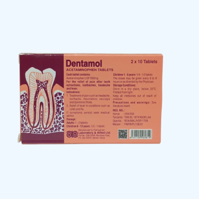DENTAMOL TABS 20`S